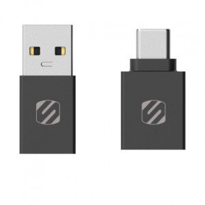 Scosche Strikeline USB-A Or USB-C Adapter Kit - Black