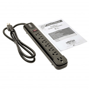 Tripp Lite Surge Protect 120v 7 Outlet 4ft