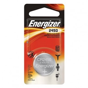 Energizer CR2450 3.0V Lithium Coin Battery