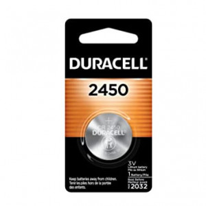 Duracell CR2450 3.0V Lithium Coin Battery