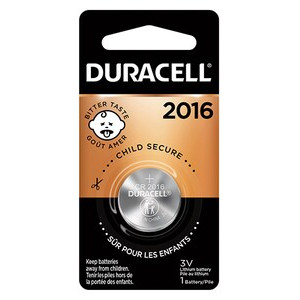 Duracell CR2016 Lithium Coin Battery