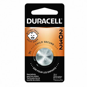 Duracell CR2032 3.0V Lithium Coin Battery