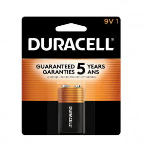 Duracell 9V Coppertop Alkaline Batteries - 1pk