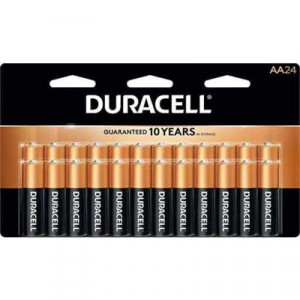 Duracell Coppertop Alkaline Batteries - AA 24pk