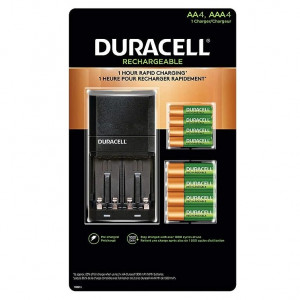 Duracell Premium  Battery Charger - Black AAA-AA 2 Each Incl