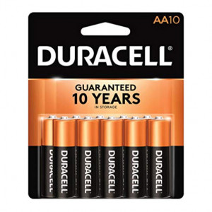 Duracell Coppertop Alkaline Batteries - AA 10pk