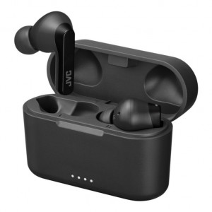 JVC Riptidz True Wireless Earbuds w/Mic & Remote - Black