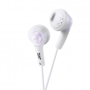 JVC HA-F160-W Gumy Earbud Headphone - White