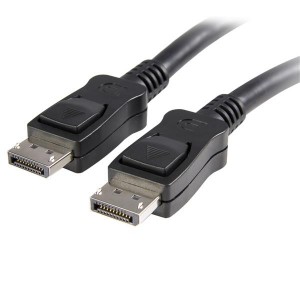 StarTech 10ft Displayport Cable With Latches - M/M