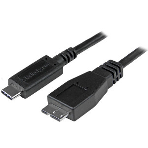 StarTech USB-C To USB Micro-B 3ft/1M - Black