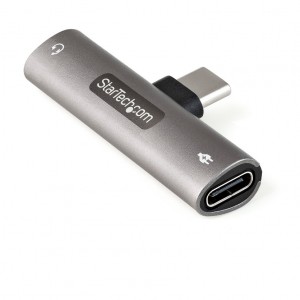 Startech USB-C To 3.5mm Headphone Jack & Charge Adapter