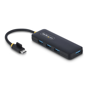 StarTech 4-Port USB-C Hub, 5GBPS, Small Travel Mini USB 3.0 Bus Powered  Hub