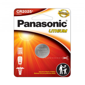 Panasonic CR2025 3.0V Lithium Coin Battery