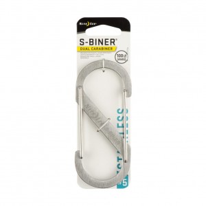 S-Biner #5 Dual Carabiner- Stainless