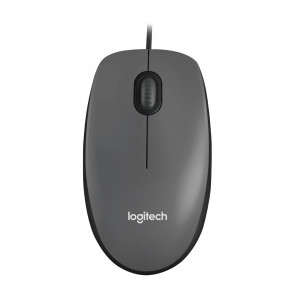 Logitech M100 Wired Mouse Basic Black