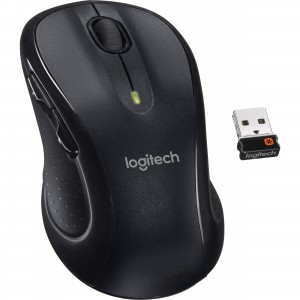 Logitech M510 Wireless Mouse - Black