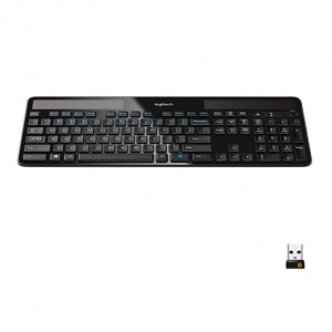Logitech Wireless Solar Keyboard K750 - Black