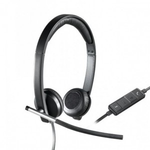 Logitech H650e Stereo USB Headset - Black