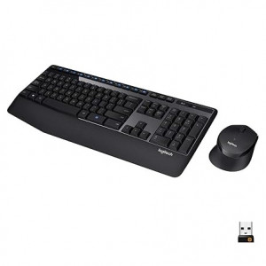 Logitech MK345 Comfort Full-Size Wireless Combo with Palm Rest