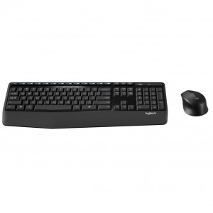 Logitech MK345 Comfort Full-Size Wireless Combo with Palm Rest