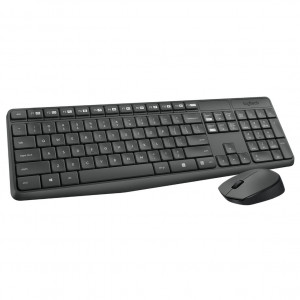 Logitech MK235 Wireless Desktop Combo - Grey