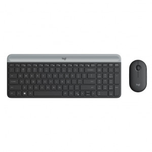 Logitech MK470 Wireless Slim Mouse + Keyboard Combo