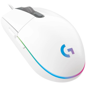 Logitech G203 Wired Lightsync Gaming Mouse - White