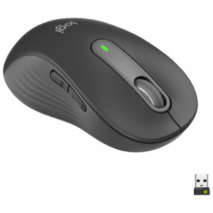 Logitech M650L Lefthand Wireless Mouse - Graphite Black