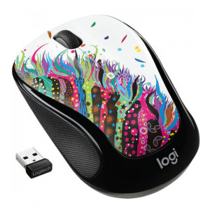 Logitech M325S Wireless Mouse - Celebration Blk