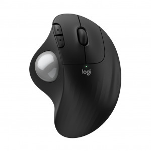 Logitech M575S Wireless Trackball Mouse - Black