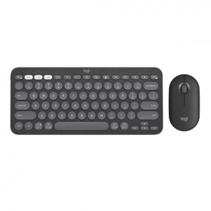 Logitech MK380 Pebble Bluetooth Key Mouse Combo - Grey