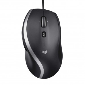 Logitech M500S Advanced Corded Mouse - Black