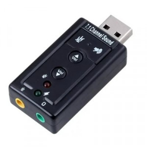 Audio Adapter - 3.5mm Headphone And Microphone To USB-A