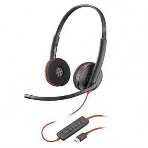 Poly Blackwire Headset C3220 USB-C Black & Case