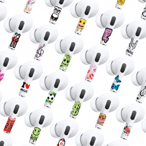 AirSkins - Assorted Stickers For Your Precious Airpods