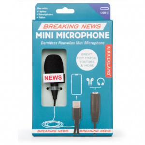 Breaking News Mini Microphone
