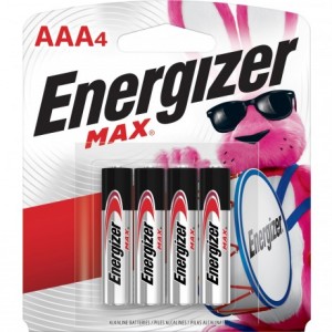 Energizer AAA Max Batteries 4 pk