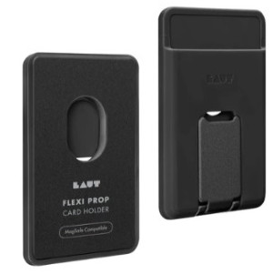 LAUT Flexi Prop Magsafe Card Holder - Black