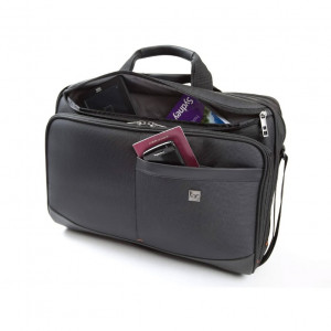 Gino Ferrari Laptop Bag 17in Metis Pilot Case Dual Padded
