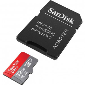 SanDisk Ultra microSDHC/SDXC UHS-I 32GB Memory Card w/ Adapter