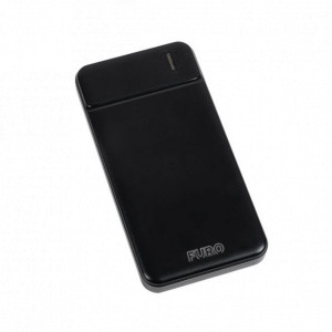 Furo 10000 Slim Power Bank - Black