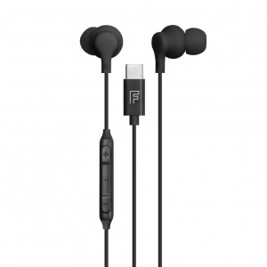 FURO USB-C Wired Earbuds - Black