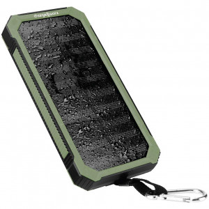 ChargeWorx Premium Solar Power Bank 15,000 mAh