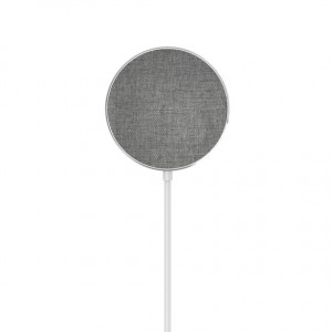 Blu Element Magnetic 15w Wireless Charger - 6 Ft Cable Grey
