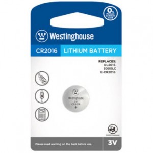 Westinghouse CR2016 Lithium Battery