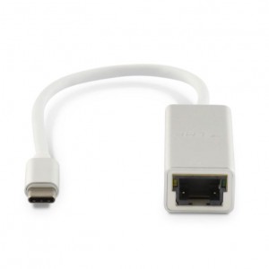 LMP USB-C (M) To Gigabit Ethernet (F) Adapter - Silver