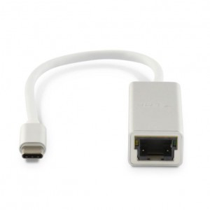 LMP USB-C (M) To Gigabit Ethernet (F) Adapter - Silver