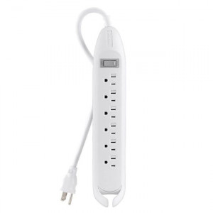 Belkin 6-Outlet Power Strip - 4ft Cord