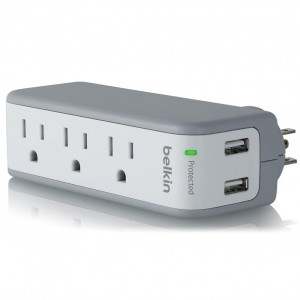 Belkin Mini Travel Surge Protector With USB