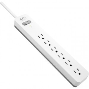 APC Surge Protector 6 Outlet 6ft Cord